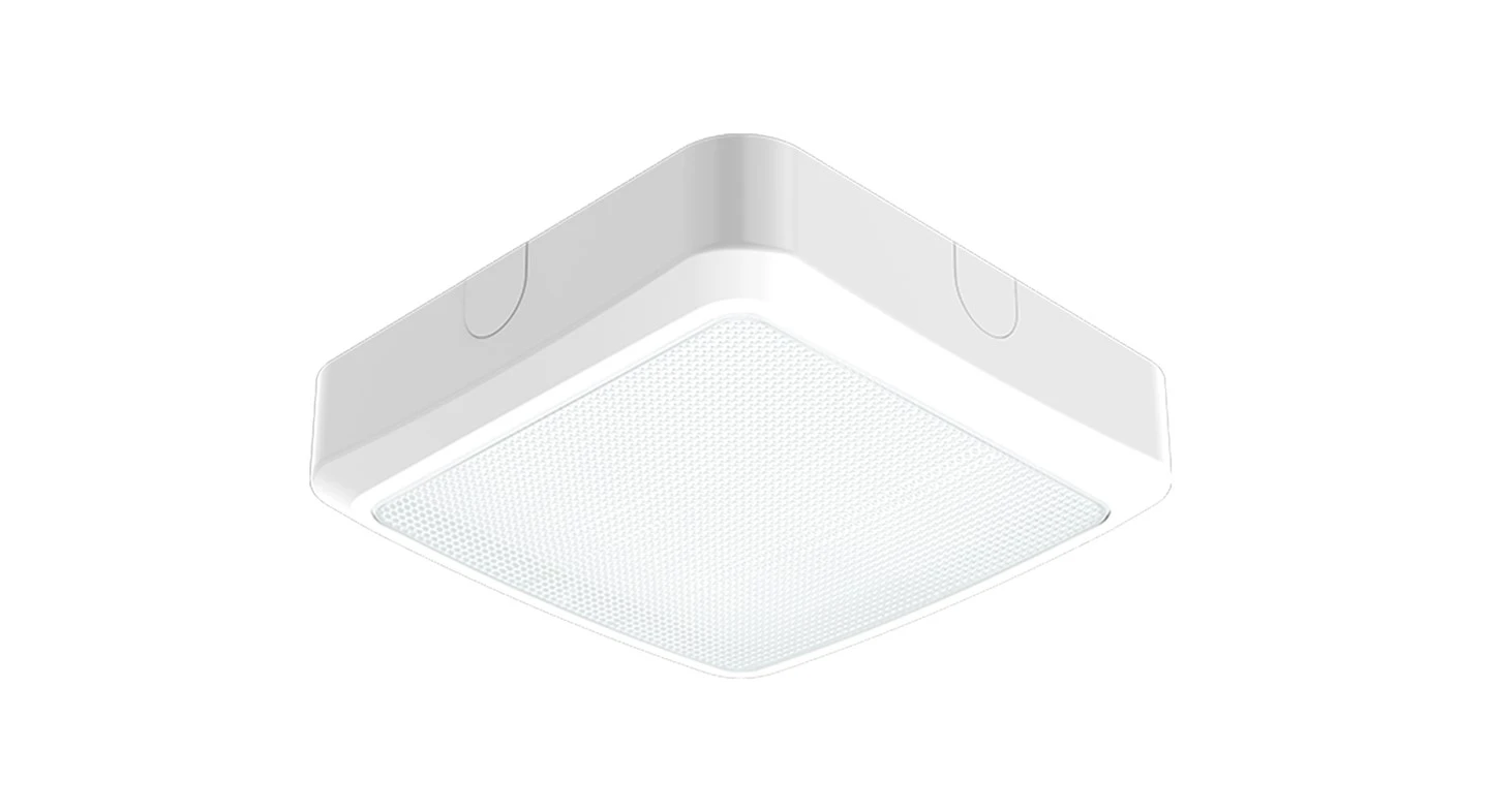 Luz de mampara cadrada Pro S200